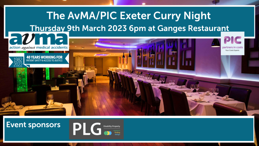 Avma Avmapic Exeter Curry Night